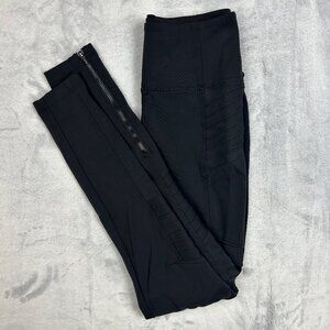Athleta Delancey Motto Tight Womens XS Black Stretch Gym Athleisure Pull On
